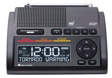 Midland WR400 AM/FM weather radio - SHIPS FREE!