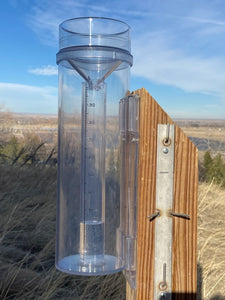Official original CoCoRaHS gauge - ORDERS OF $50 OR MORE SHIP FREE (USA ONLY)!