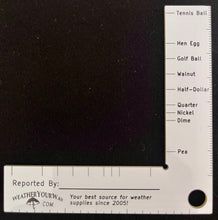 Load image into Gallery viewer, *NEW* WeatherYourWay Hail ruler - popular add-on item!