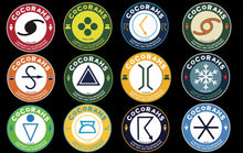 Load image into Gallery viewer, Best deal! Complete set (12 quantity)  3” round precipitation series stickers - FREE SHIPPING!