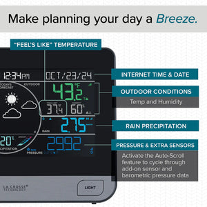 La Crosse V61 - Wi-Fi Professional Weather Station - SHIPS FREE (USA ONLY)!!