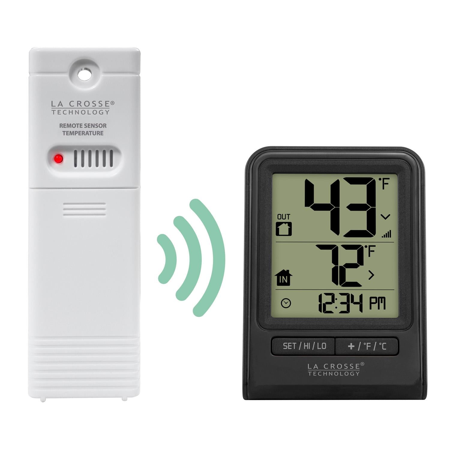 The Weather Channel® Wireless Thermometer With Sensor by La Crosse