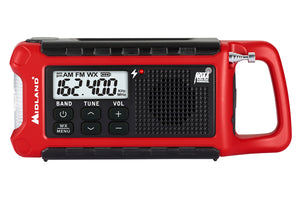 Midland compact emergency crank weather radio ER210