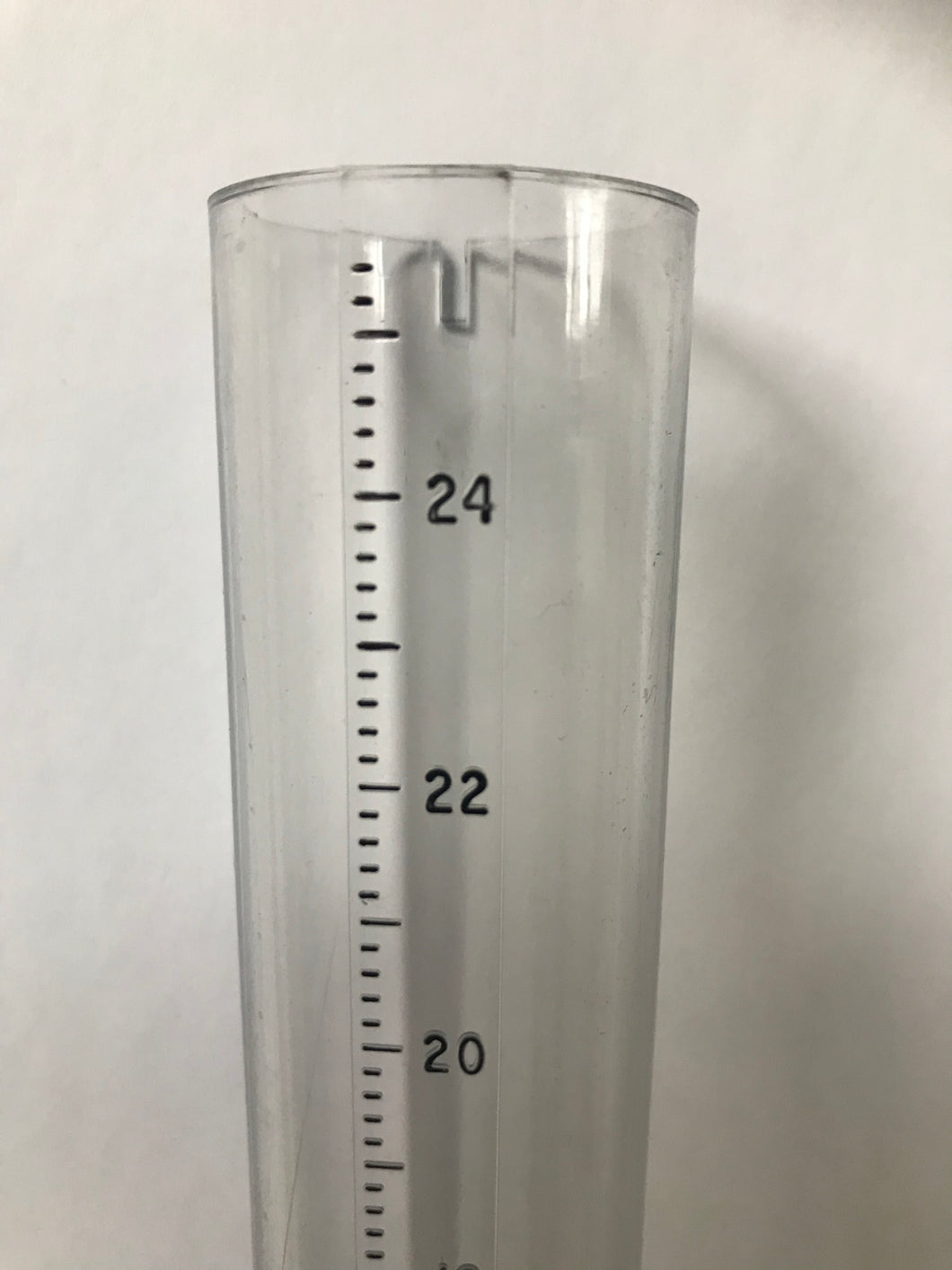 Change CoCoRaHS measuring tube to METRIC units