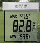 La Crosse Technology Window Thermometer