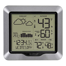 Load image into Gallery viewer, La Crosse wireless weather station with barometric pressure 308-1417